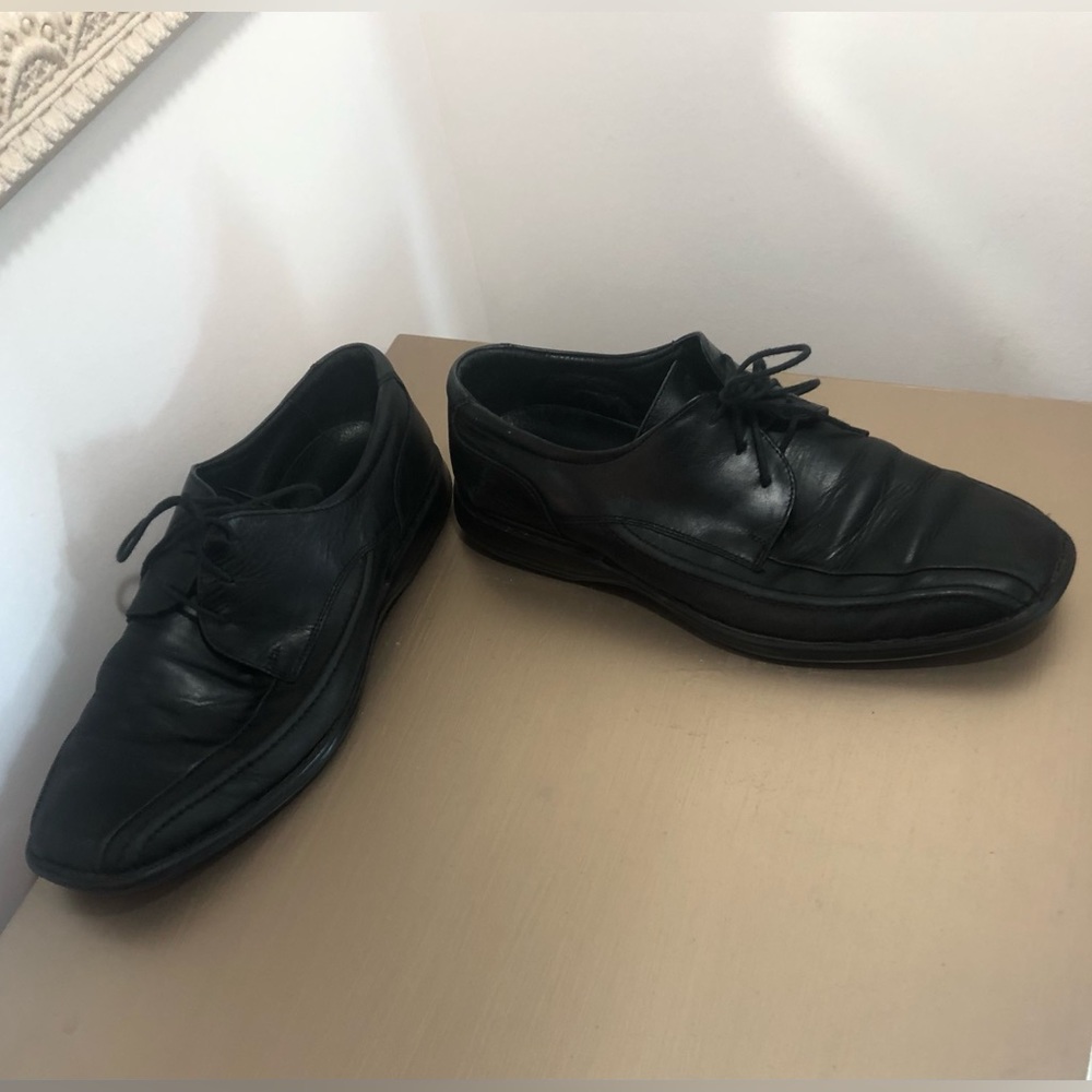 Josef Seibel Mens Black Rubber sole lace up shoes Size 43 or Size 11 - Picture 9 of 11